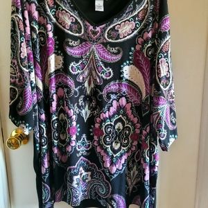 Catherine's top with gold accents